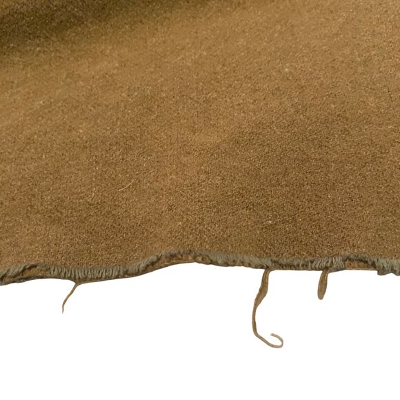 VTG 1943? Military Wool Blanket 76x59 Inch Brown Heavyweight American Woolen Co - Picture 3 of 9